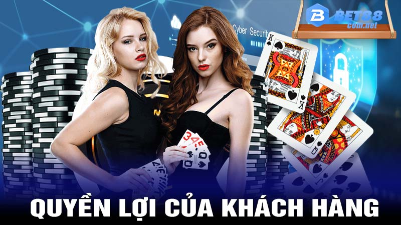 Quyền lợi khách hàng tại thông tin bảo mật bet88